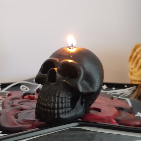 Vela Decorativa Calavera - Mediana 125gr